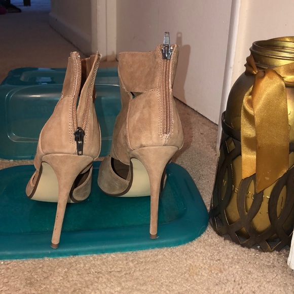 Suede high heel bootie - Picture 5 of 5